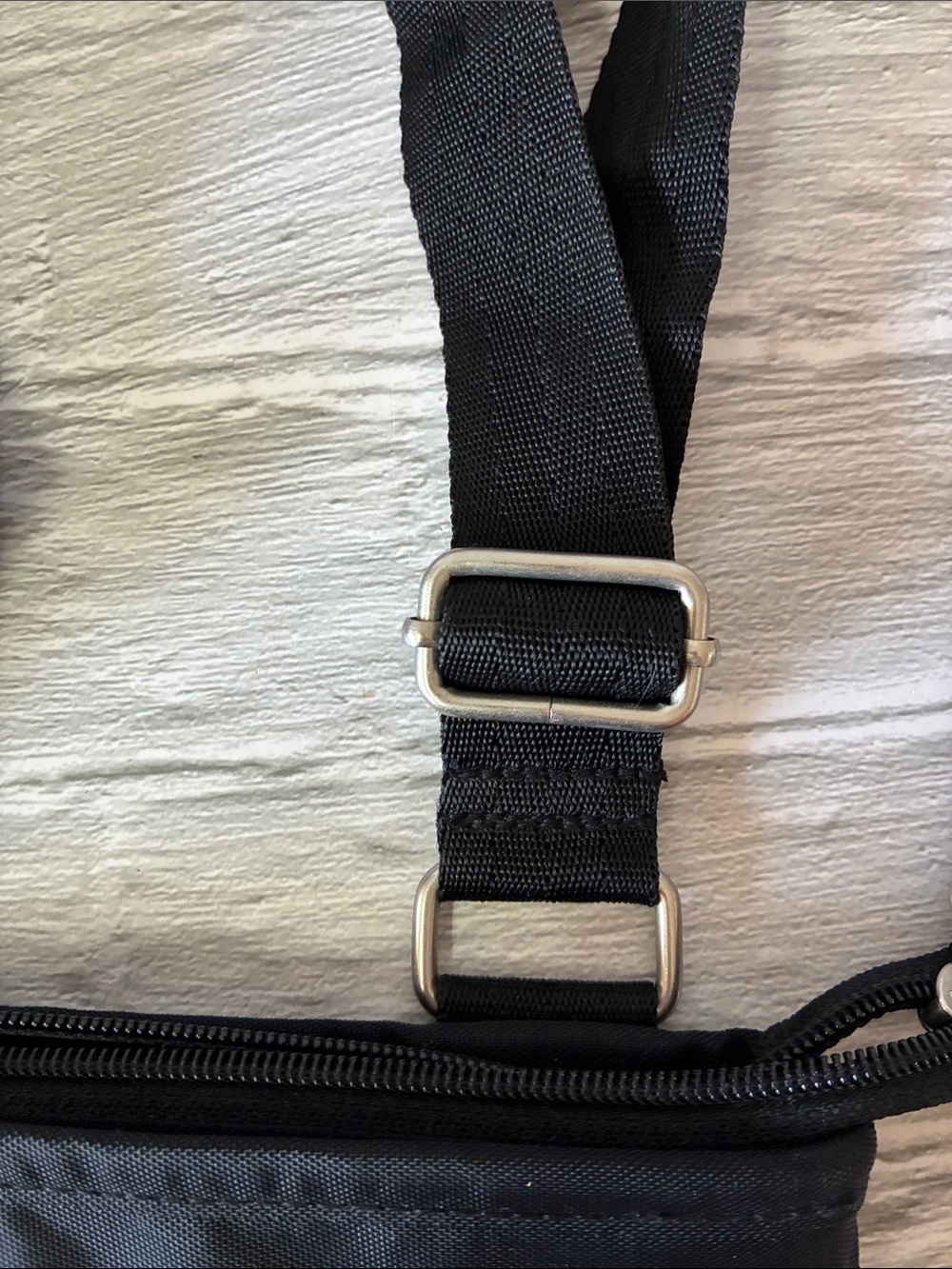 Derek Alexander Black Nylon Crossbody Bag Unisex - Picture 10 of 15